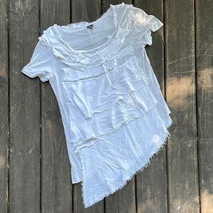 Asymmetrical Short Sleeve